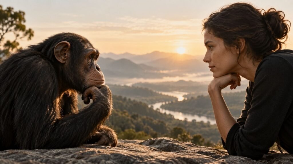 Capa do artigo O que realmente nos diferencia dos outros animais?