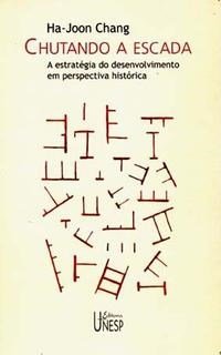 Capa do livro Chutando a escada, de Ha-Joon Chang