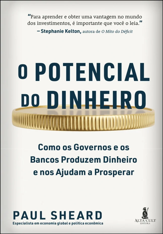 Capa do livro O potencial do dinheiro, de Paul Sheard